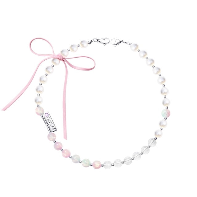 PYNANA PN-QTBL 2-in-1 Cross-body Metal Chain & Crystal Phone Charm Series