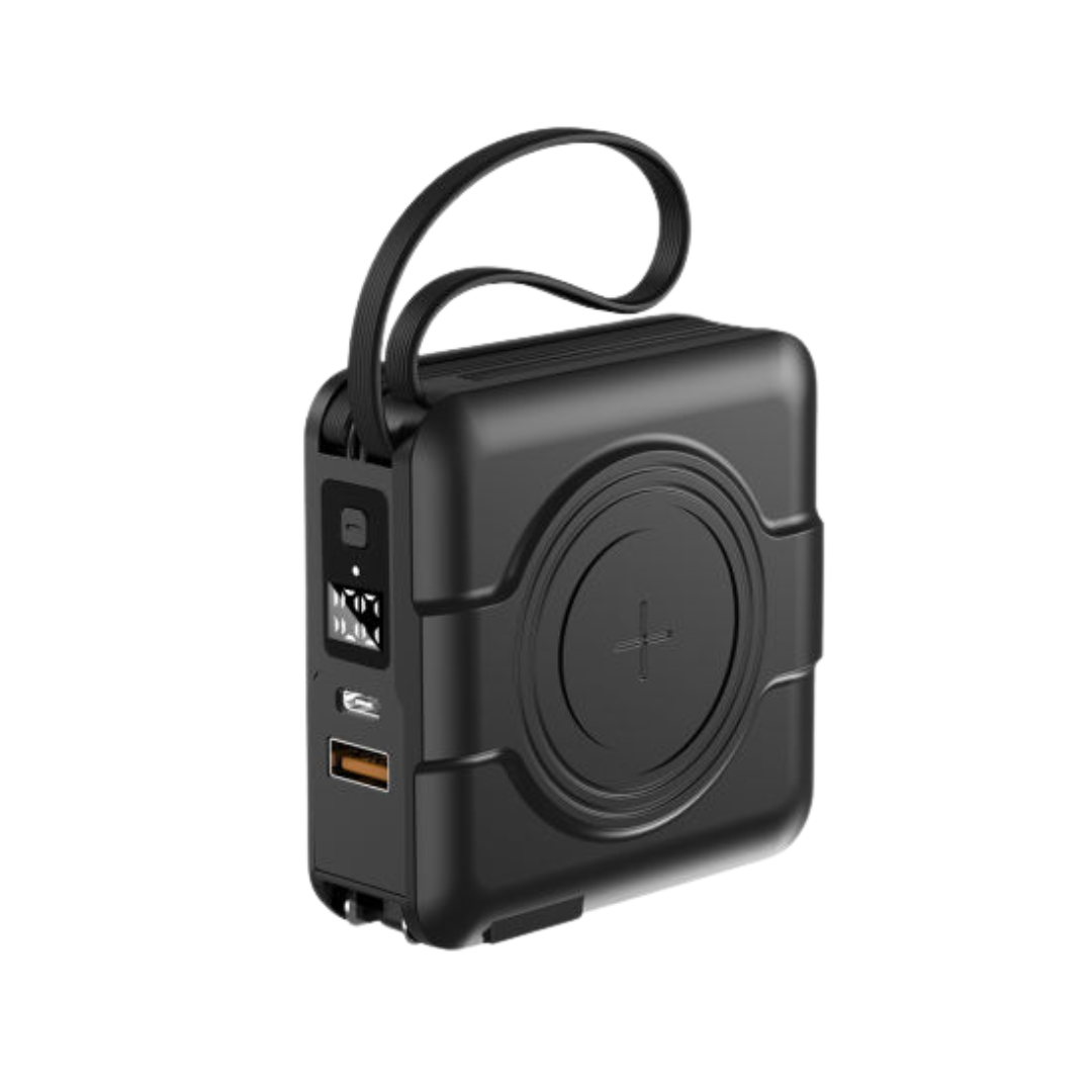 Aspor A338 5-in-1 Multi-Function 10000mAh Fast Charging Power Bank