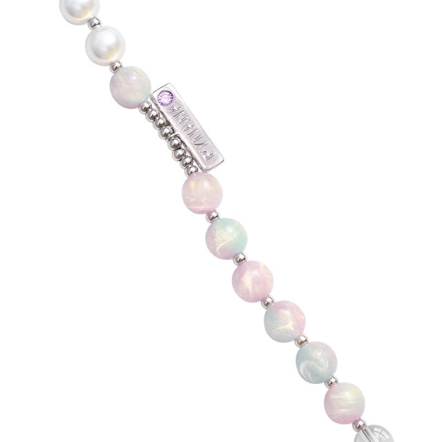 PYNANA PN-QTBL 2-in-1 Cross-body Metal Chain & Crystal Phone Charm Series