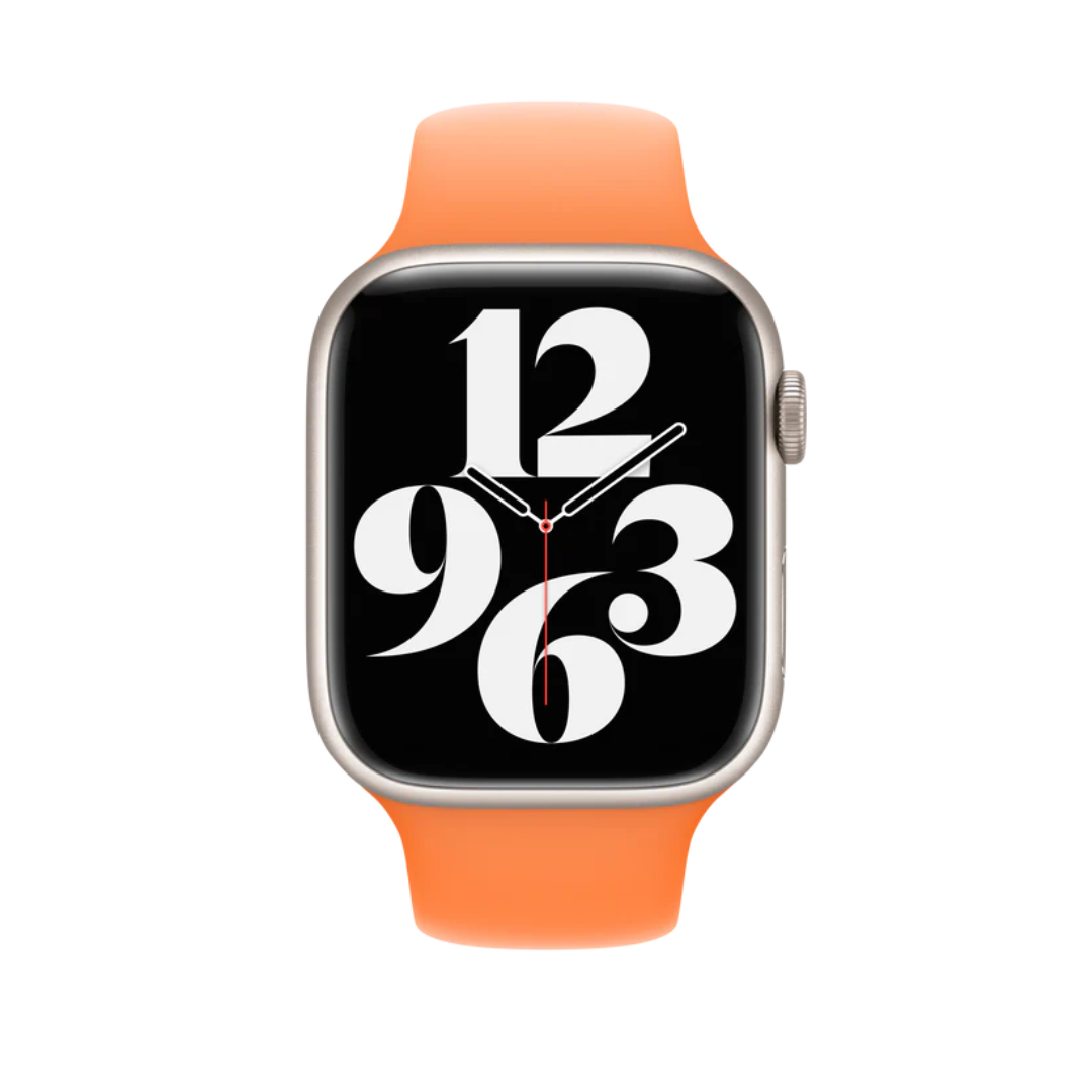Apple Watch Sport Band - Bright Orange