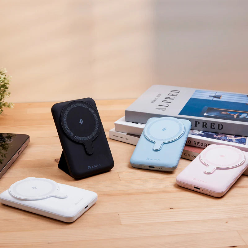 Adam Elements Gravity CS5 Magnetic Wireless Charging Powerbank with Foldable Stand 5000mAh