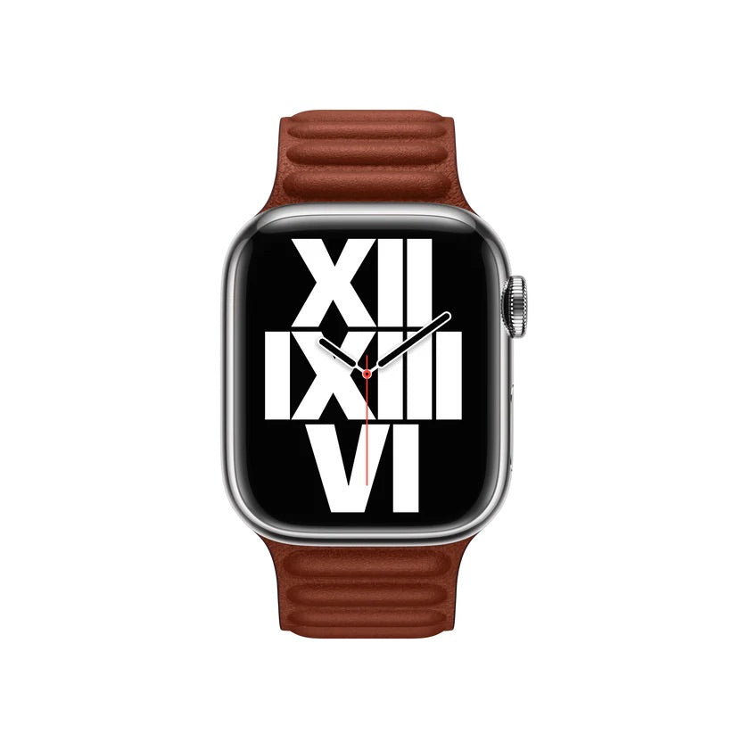 Apple Watch Leather Link - Umber