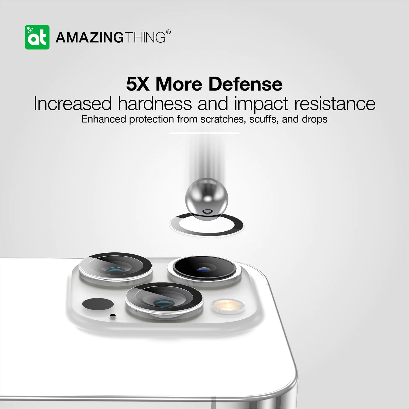 AmazingThing AR Lens Protector Full Clear for iPhone 15 Series