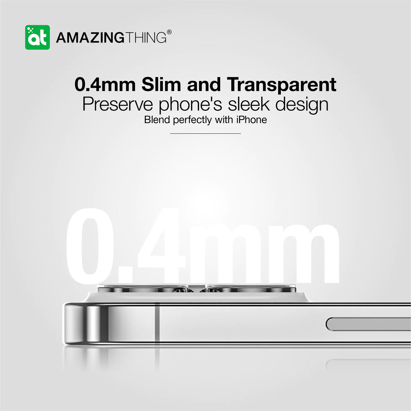 AmazingThing AR Lens Protector Full Clear for iPhone 15 Series