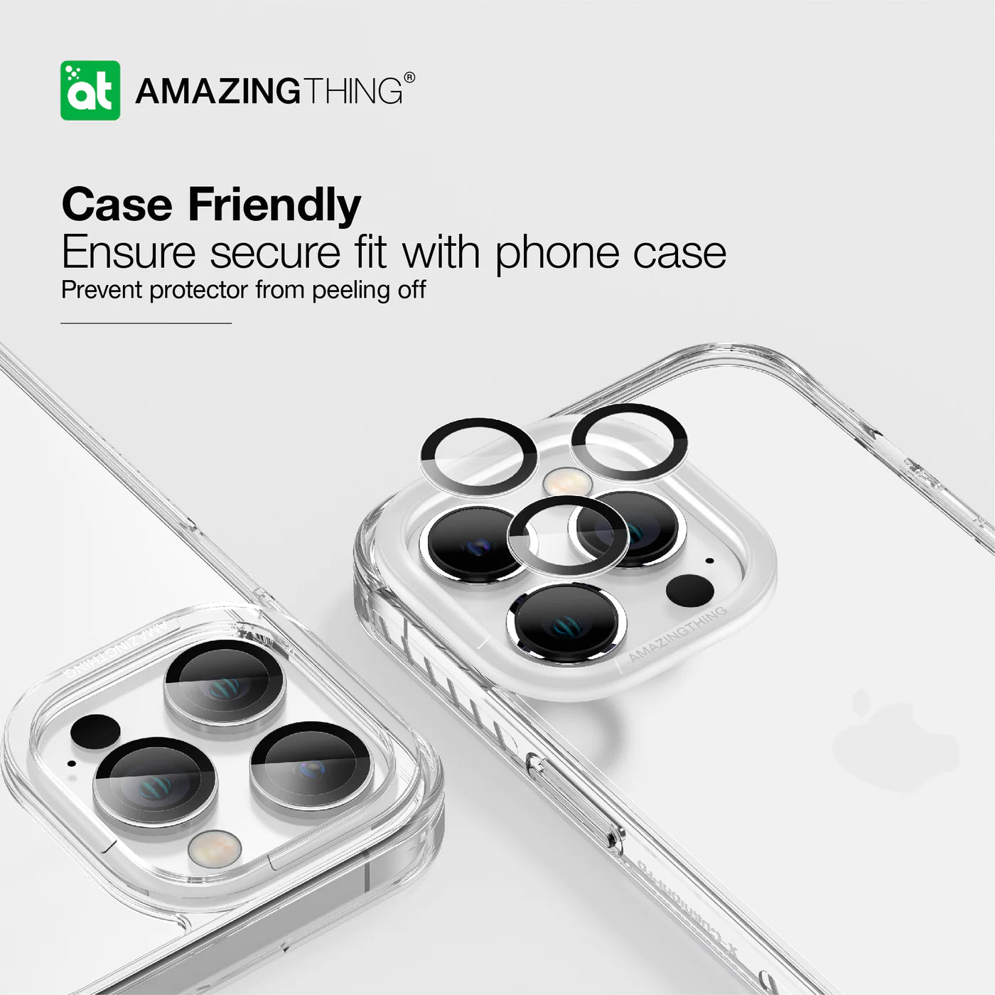 AmazingThing AR Lens Protector Full Clear for iPhone 15 Series