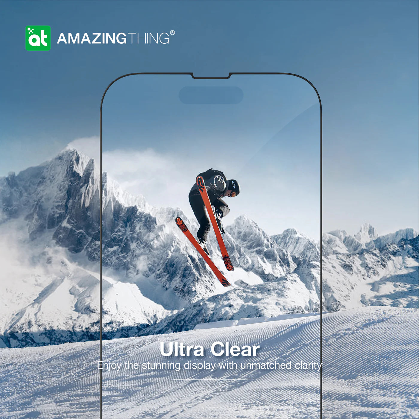 AmazingThing Radix Full Tempered Glass for iPhone 15 Series