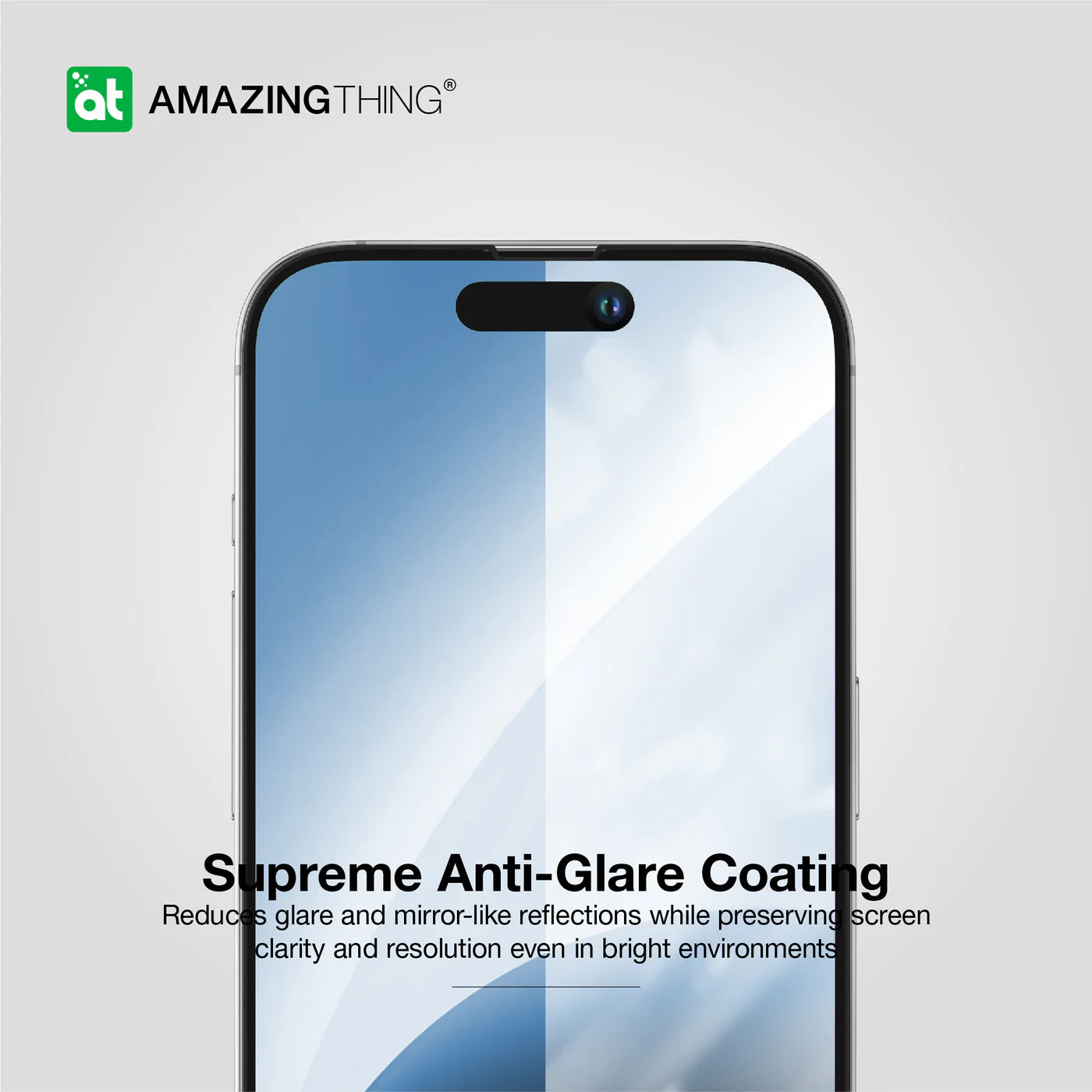 AmazingThing Radix Full Tempered Glass for iPhone 15 Series