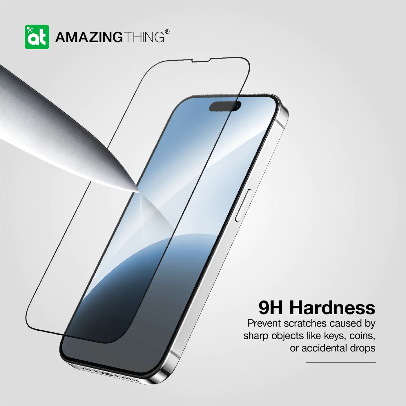 AmazingThing Radix Full Tempered Glass for iPhone 15 Series