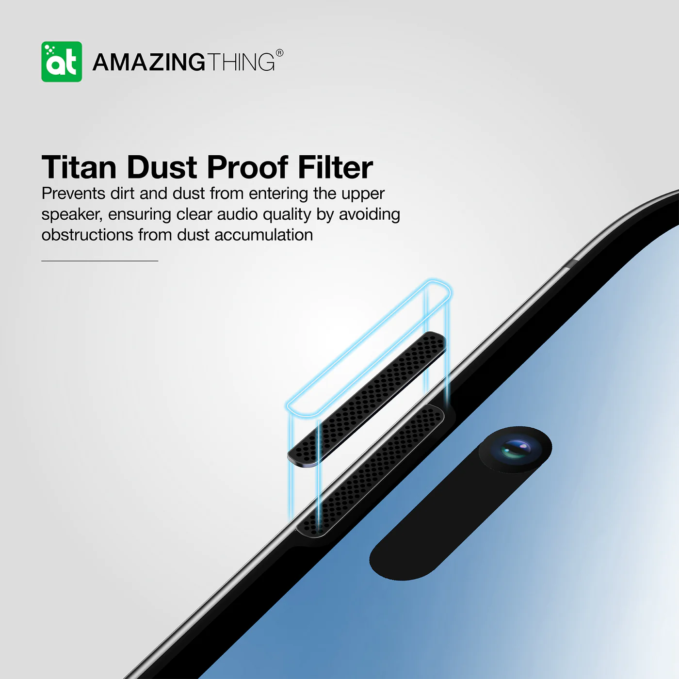 AmazingThing Titan Full Tempered Glass for iPhone 15 Series