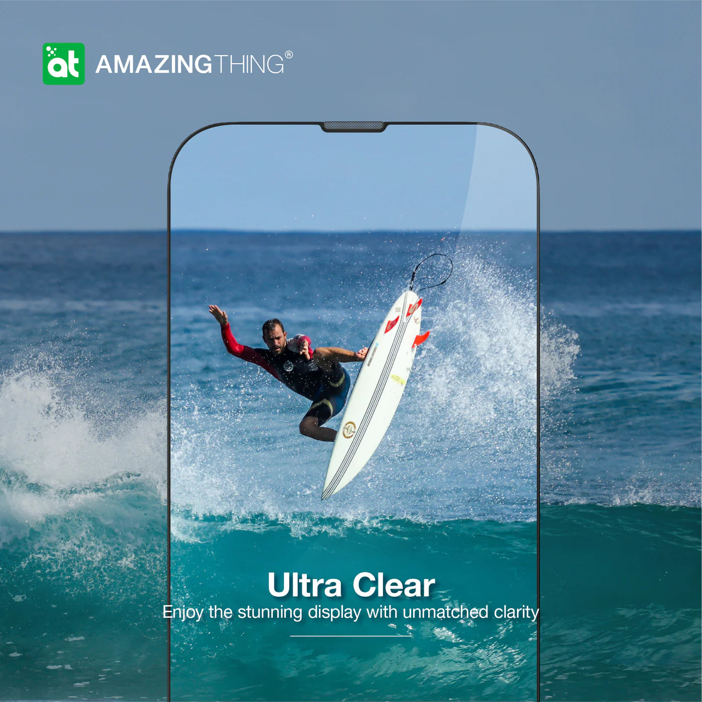 AmazingThing Titan Full Tempered Glass for iPhone 15 Series