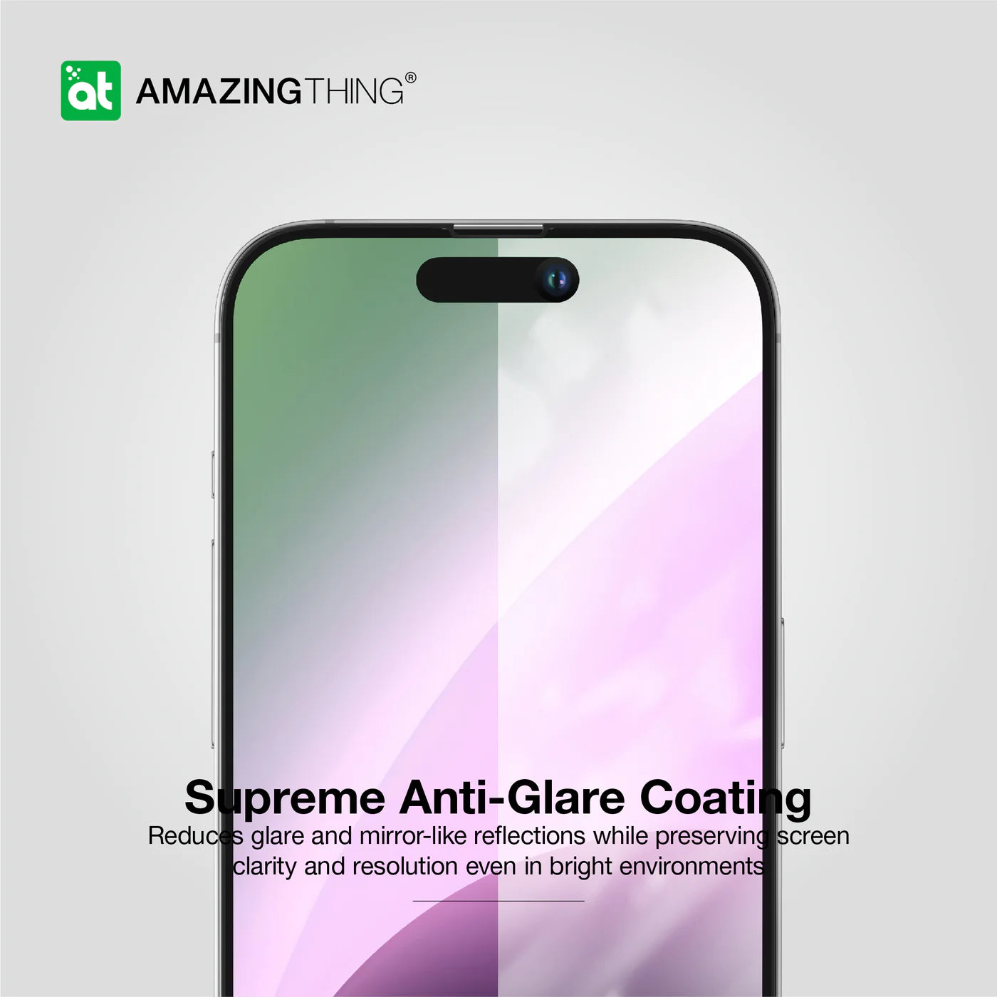 AmazingThing Radix Privacy Tempered Glass for iPhone 15 Series