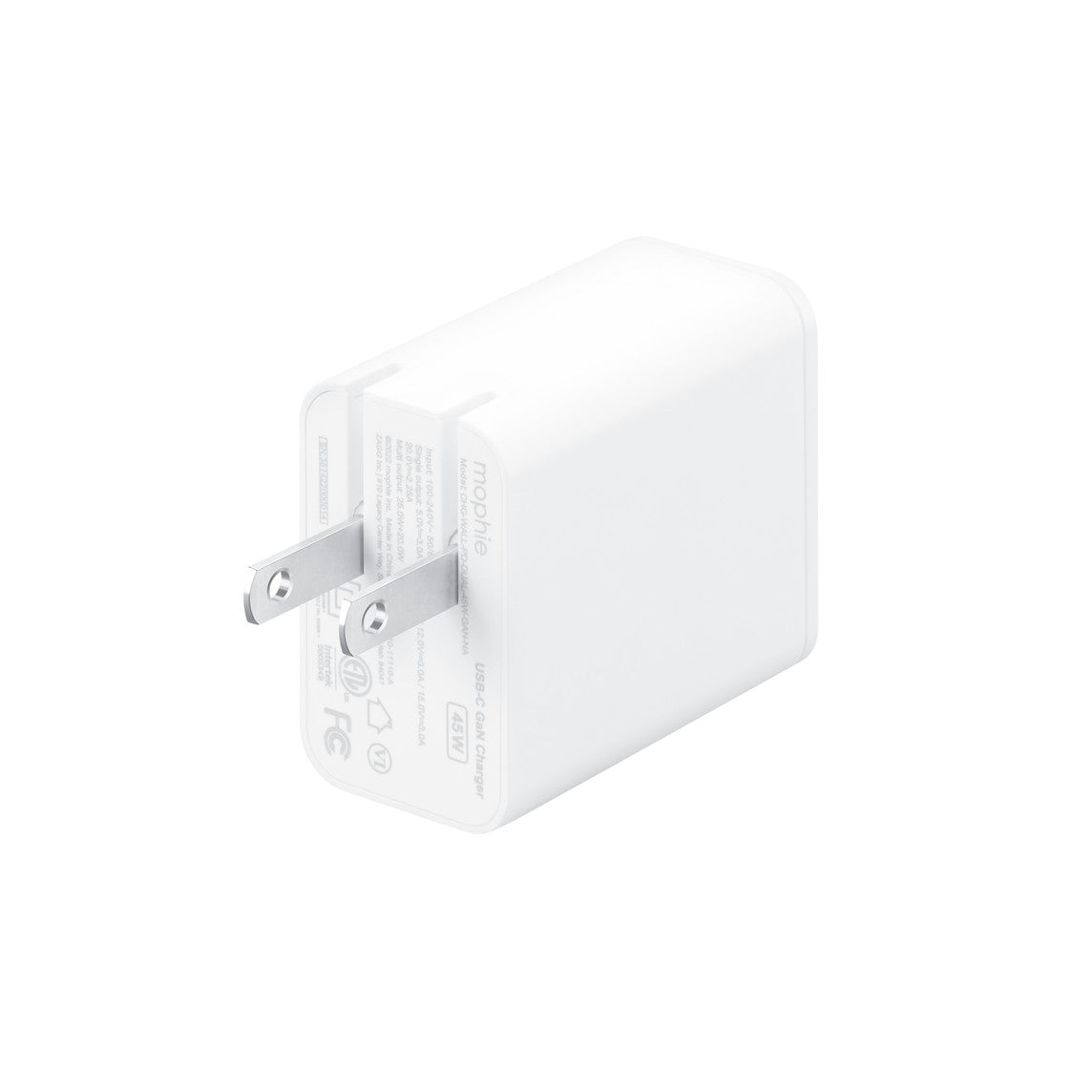 Mophie Essentials 45W Dual USB-C GaN Charger