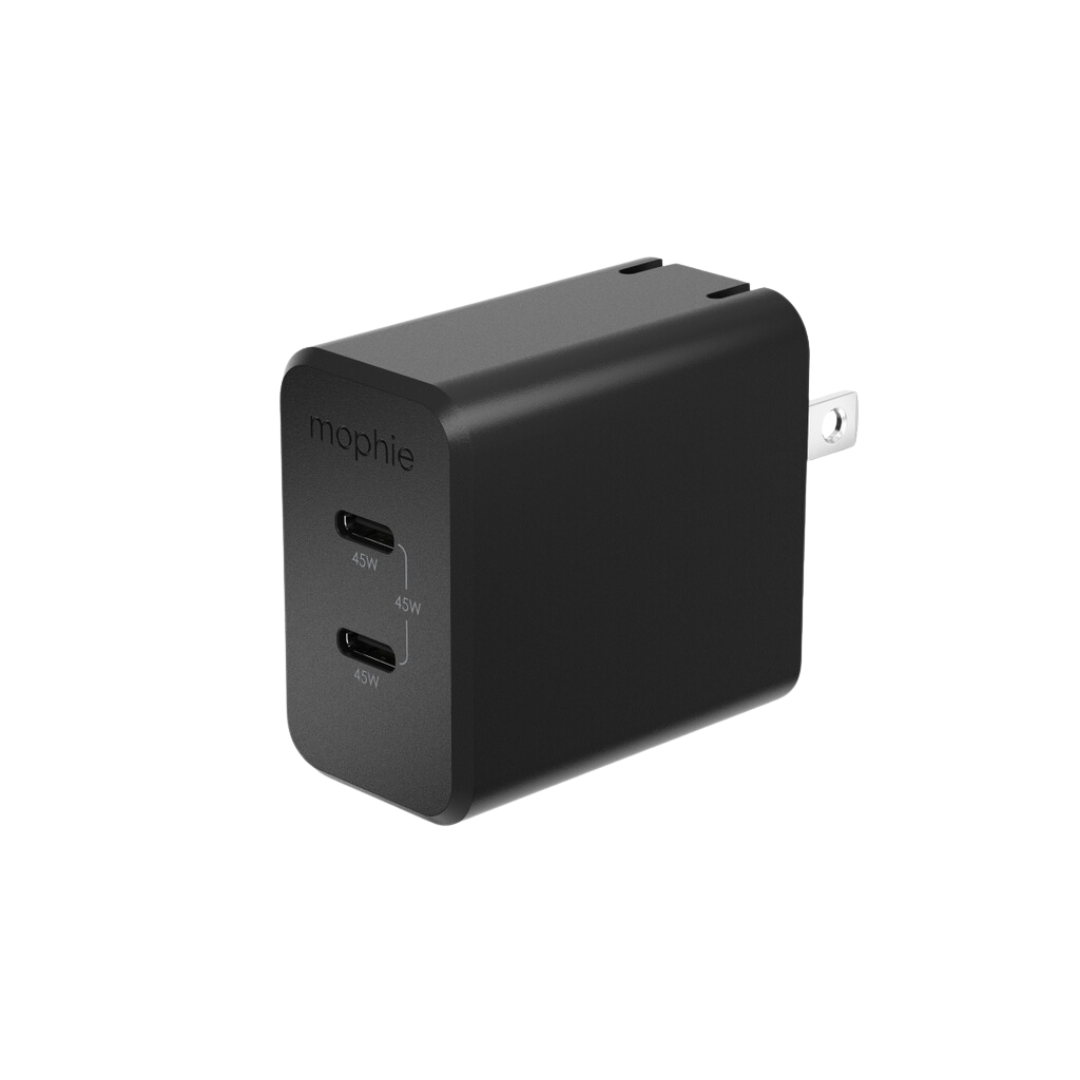 Mophie Essentials 45W Dual USB-C GaN Charger