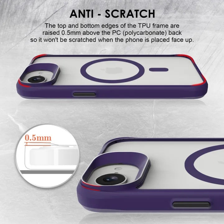 Jinya XPRO Protecting Case for iPhone 16e - Black