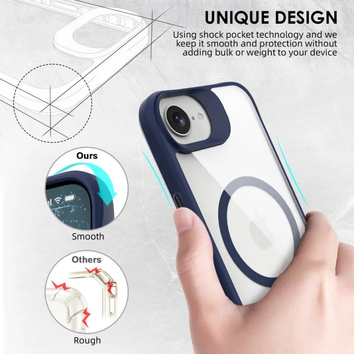 Jinya XPRO Protecting Case for iPhone 16e - Black