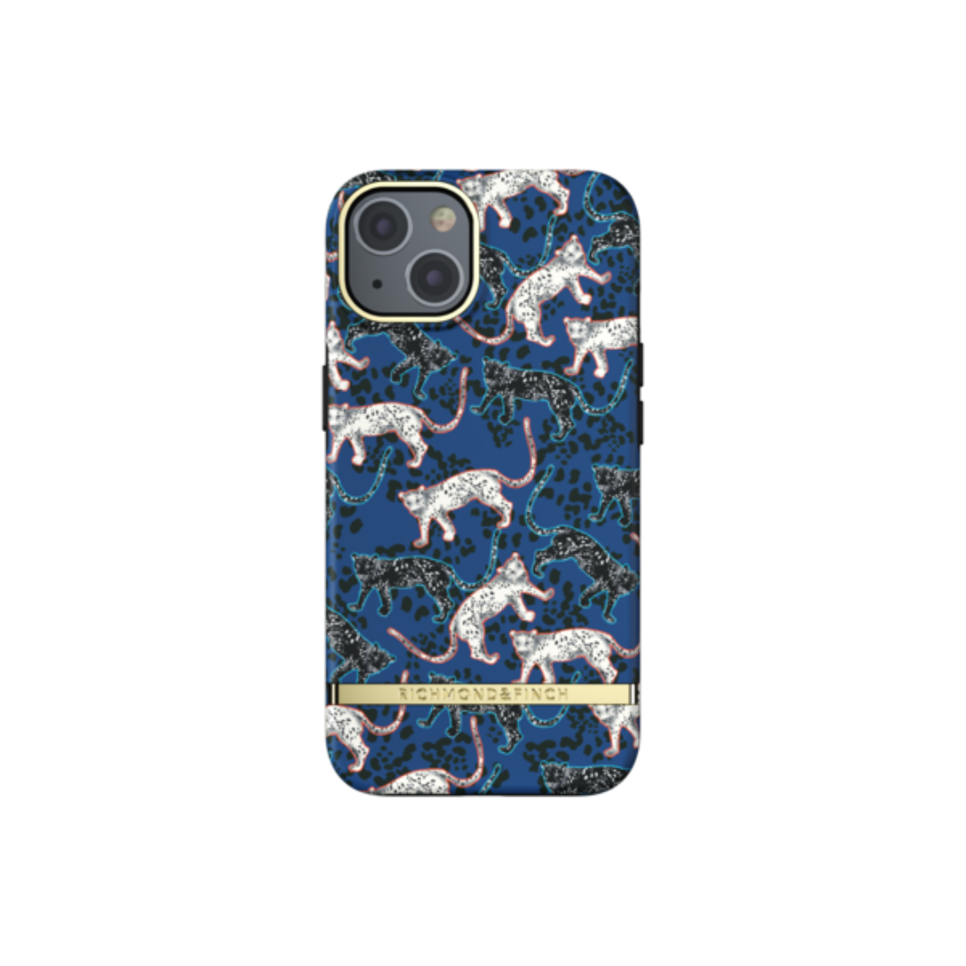 Richmond & Finch Case for iPhone 13 Series - Blue Leopard