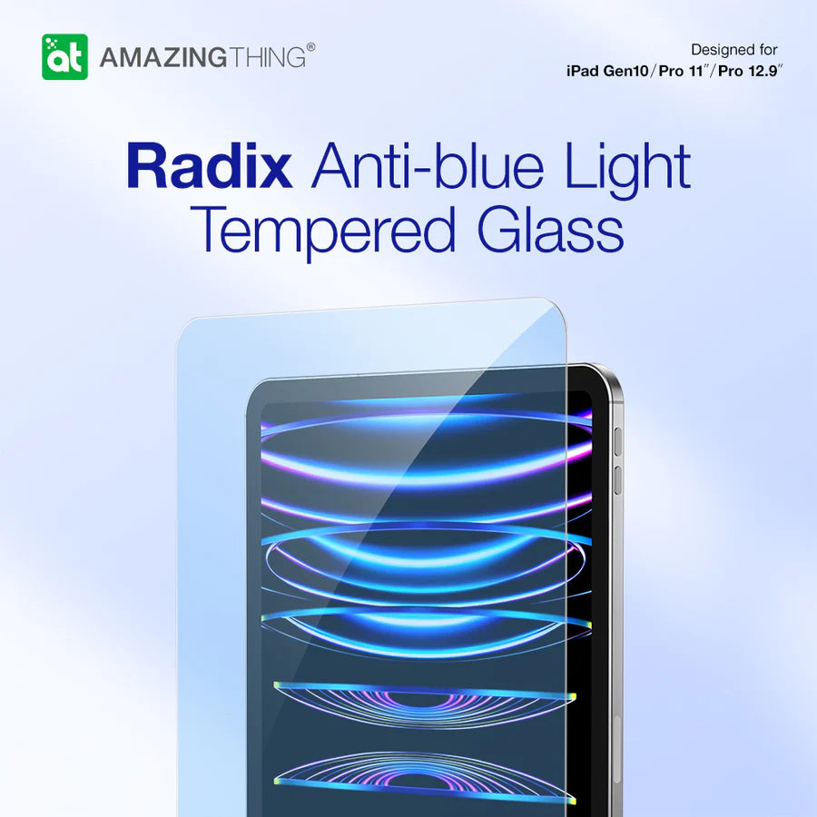 AmazingThing Supreme Radix Tempered Glass for iPad 10th Gen 10.9"