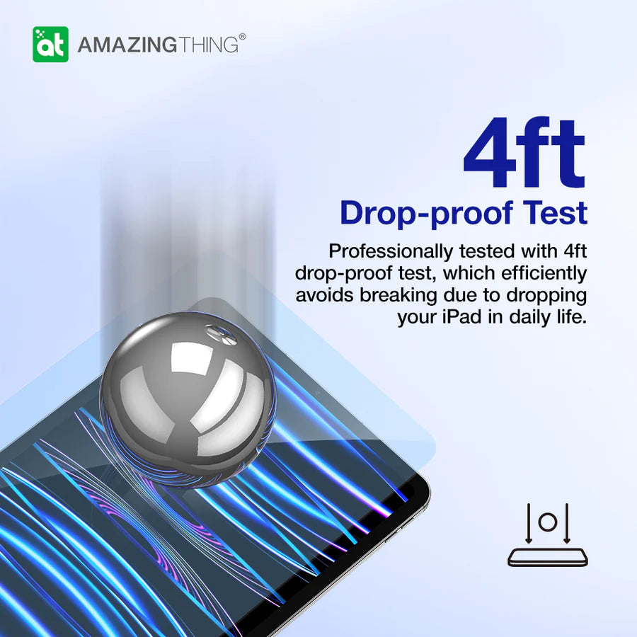 AmazingThing Supreme Radix Tempered Glass for iPad 10th Gen 10.9"