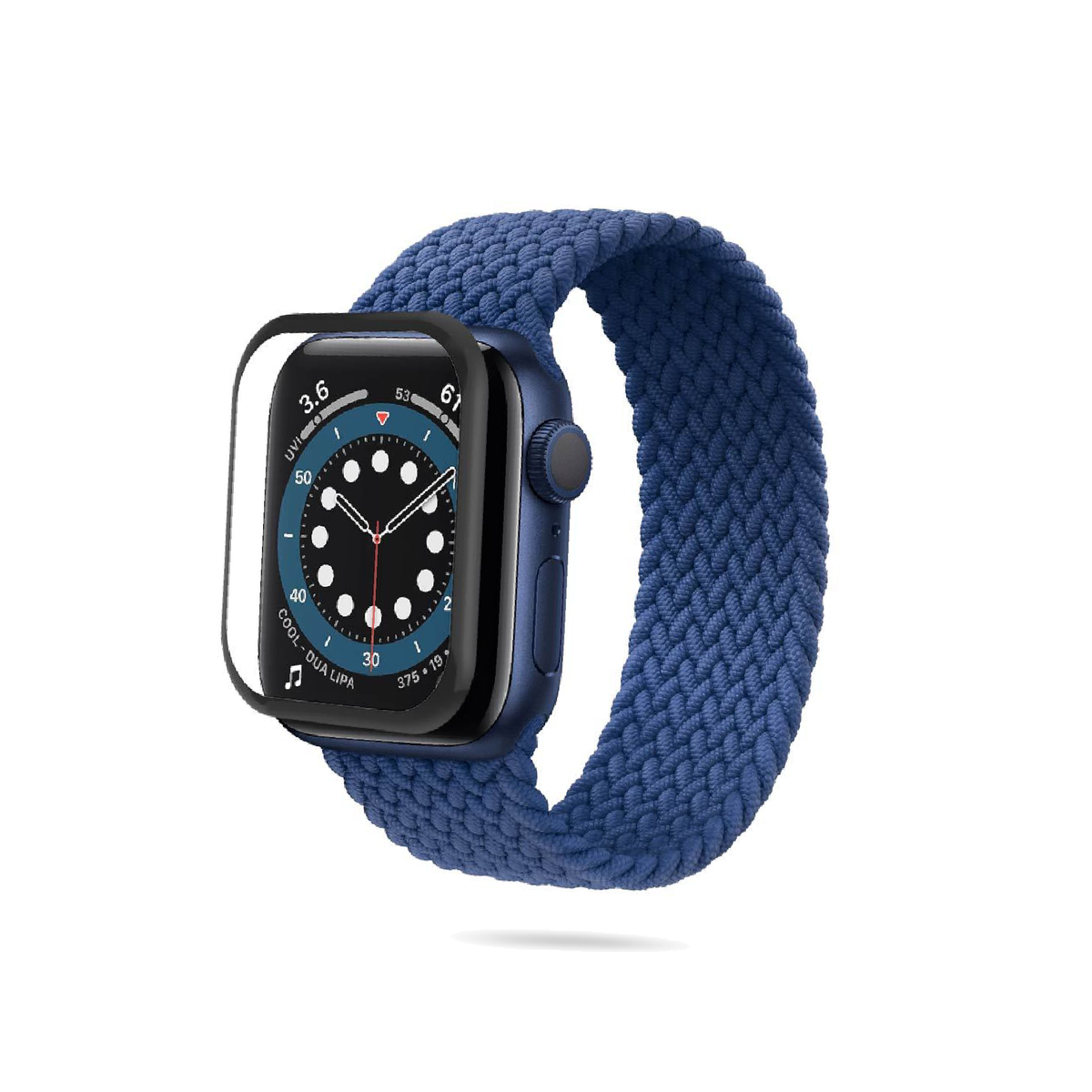 AmazingThing Impact Shield Screen Protection for Apple Watch Series 6 and SE – Clear