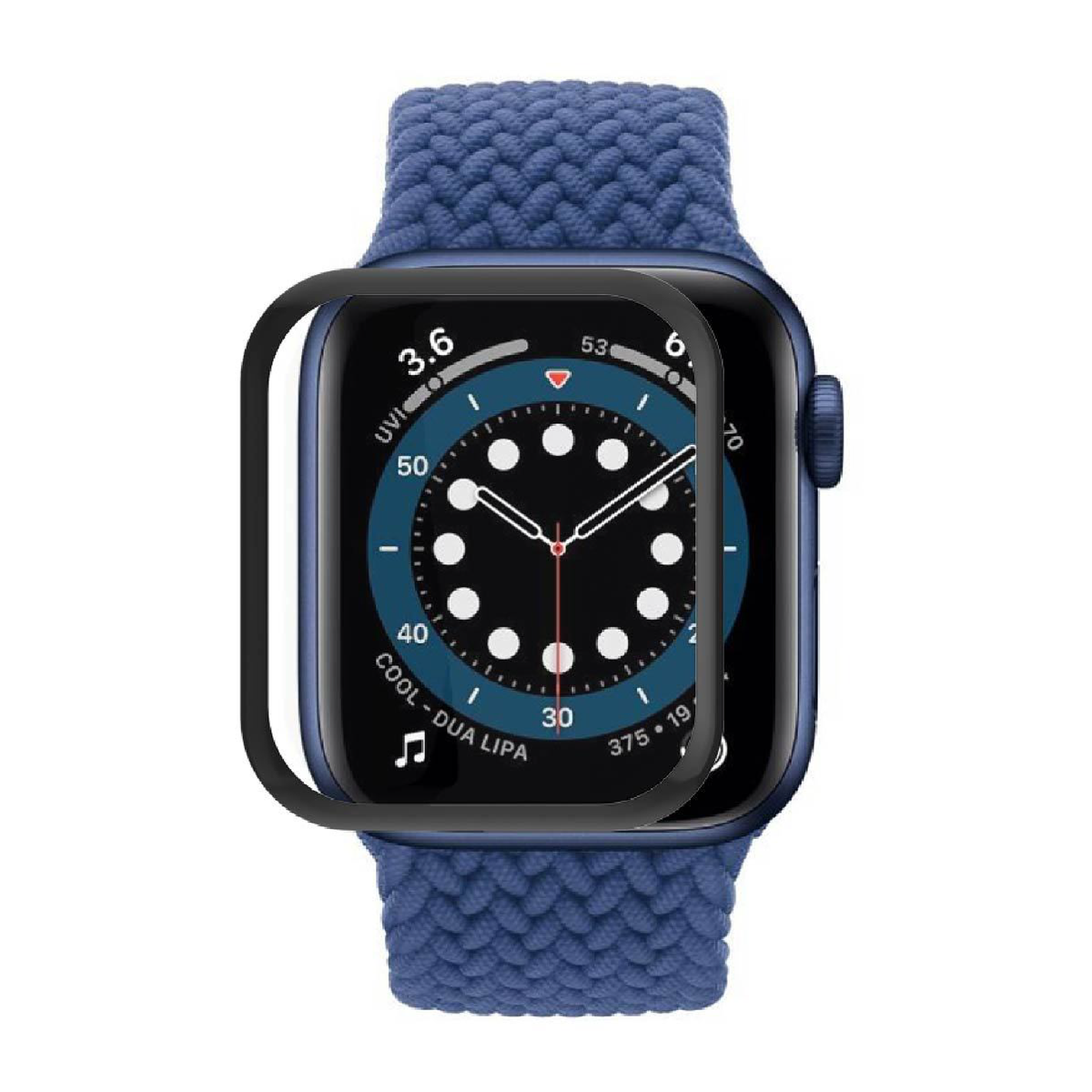 AmazingThing Impact Shield Screen Protection for Apple Watch Series 6 and SE – Clear