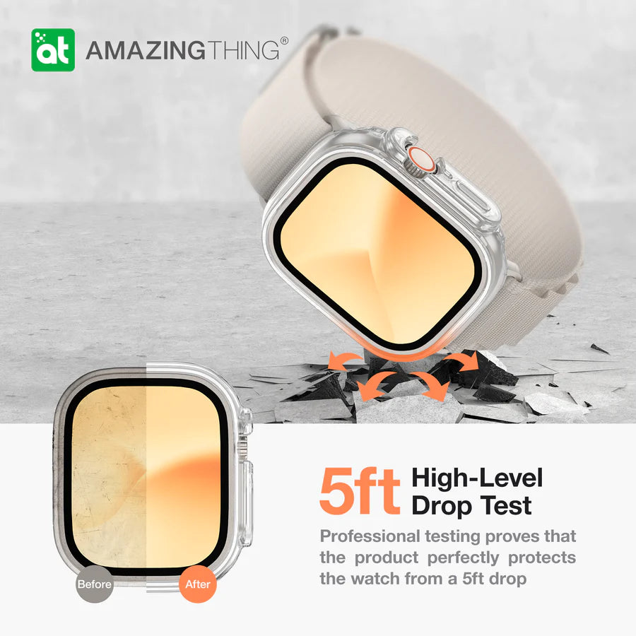 Amazingthing Minimal Drop Proof Case for Apple Watch Ultra