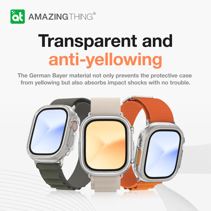 Amazingthing Minimal Drop Proof Case for Apple Watch Ultra
