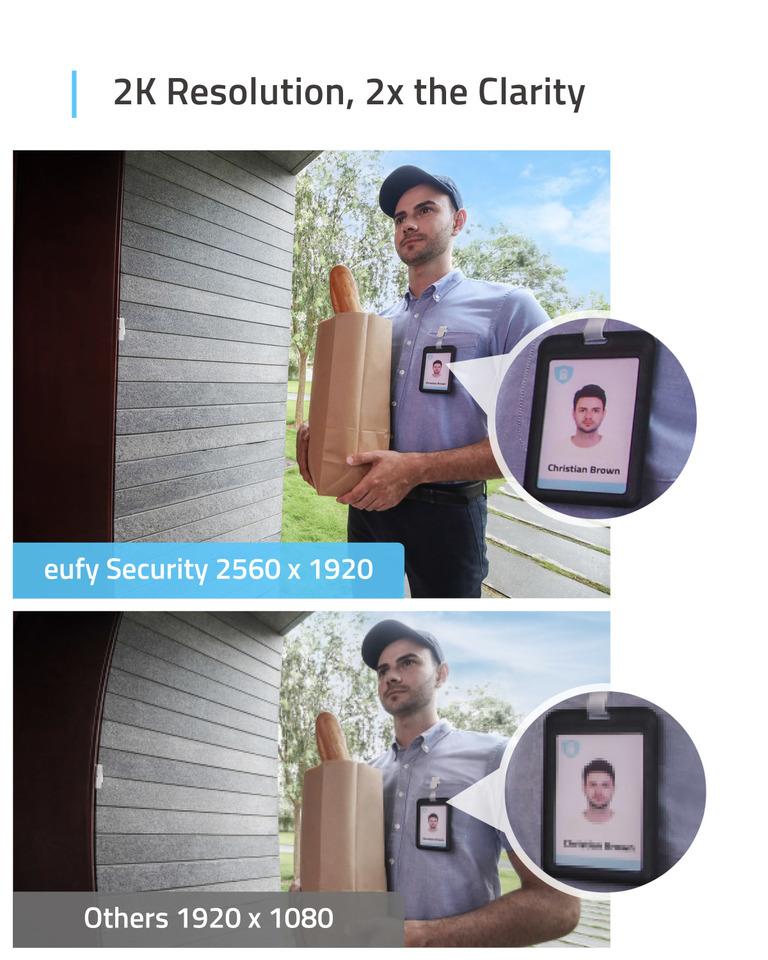 Eufy Video Doorbell 2K (Wired)