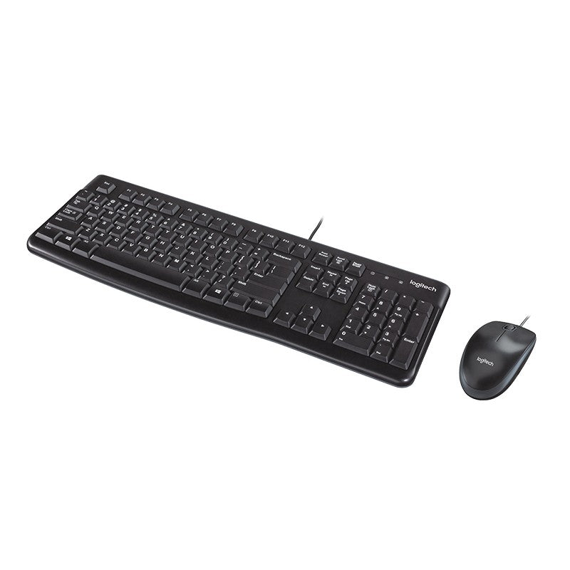 Logitech MK120 Corded USB Keyboard and Mouse Combo