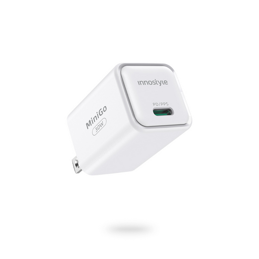 INNOSTYLE MiniGo 30W GaN PD Charger - White