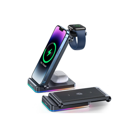 Joyroom JR-WQN01 3-in-1 Foldable Wireless Charging Station