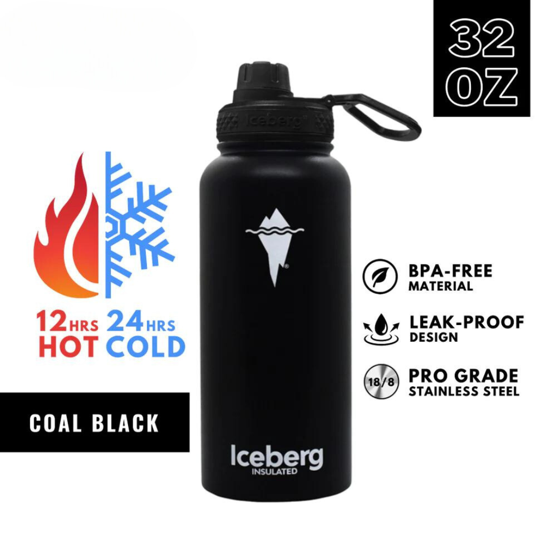 Iceberg Insulated 32oz Series with Sports Lid