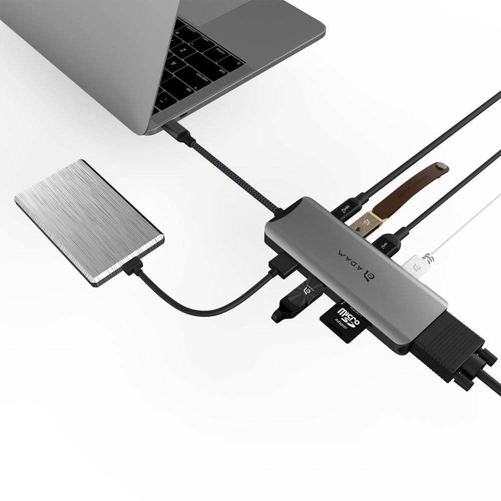 Adam Elements Casa Hub A09 USB-C 9-in-1 Adapter