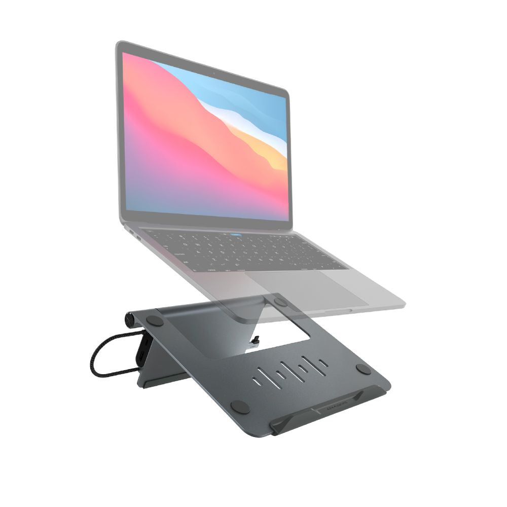 Adam Elements Casa Hub Stand USB-C 5-in-1 Laptop Stand Hub