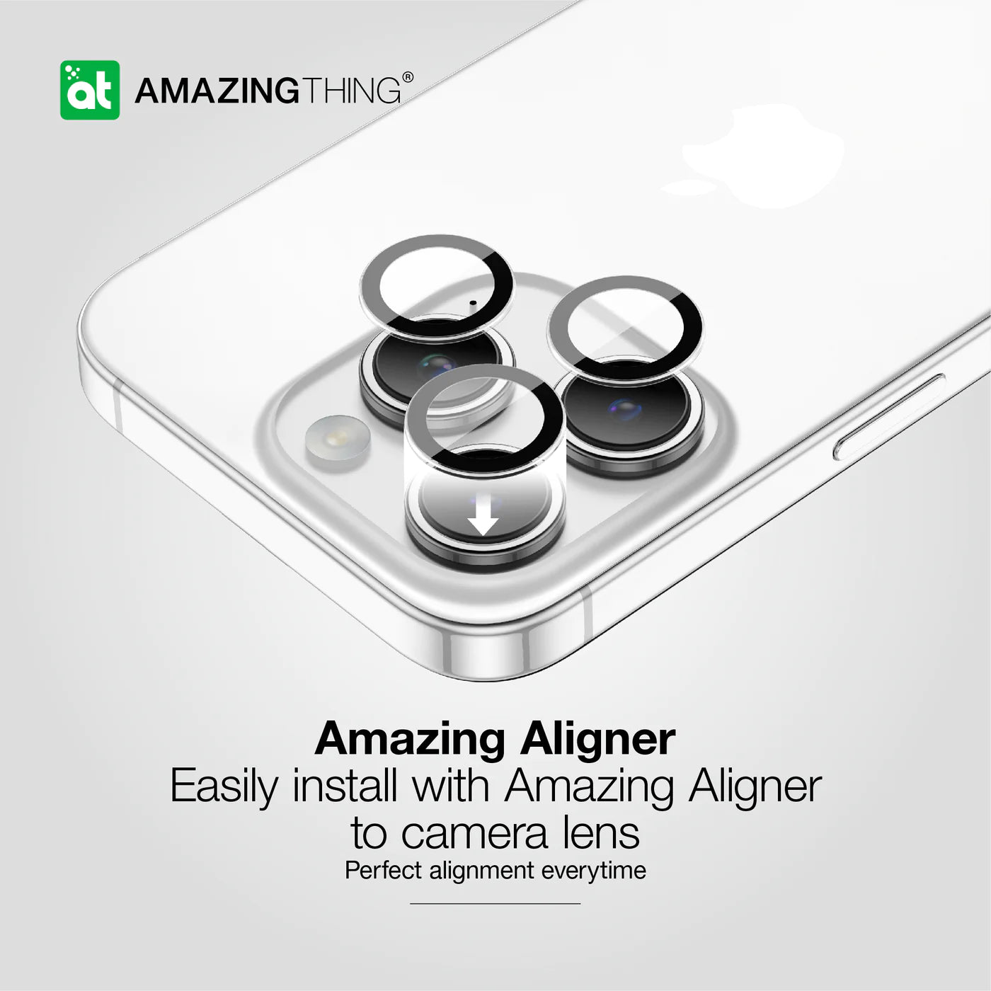 AmazingThing AR Lens Protector Full Clear for iPhone 15 Series