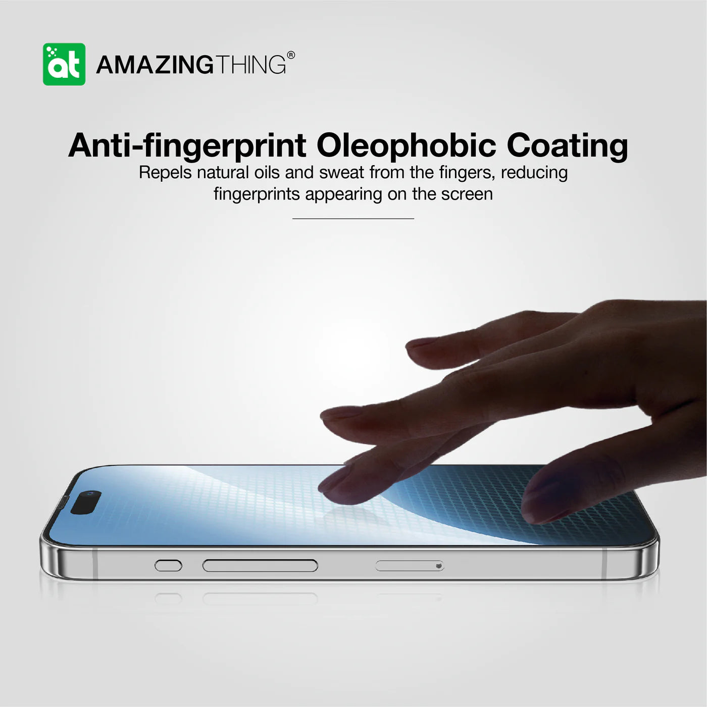 AmazingThing Titan Full Tempered Glass for iPhone 15 Series