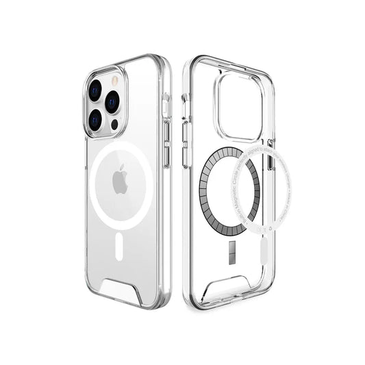 Jinya MagSafe Clear Protecting Case for iPhone 15 Series