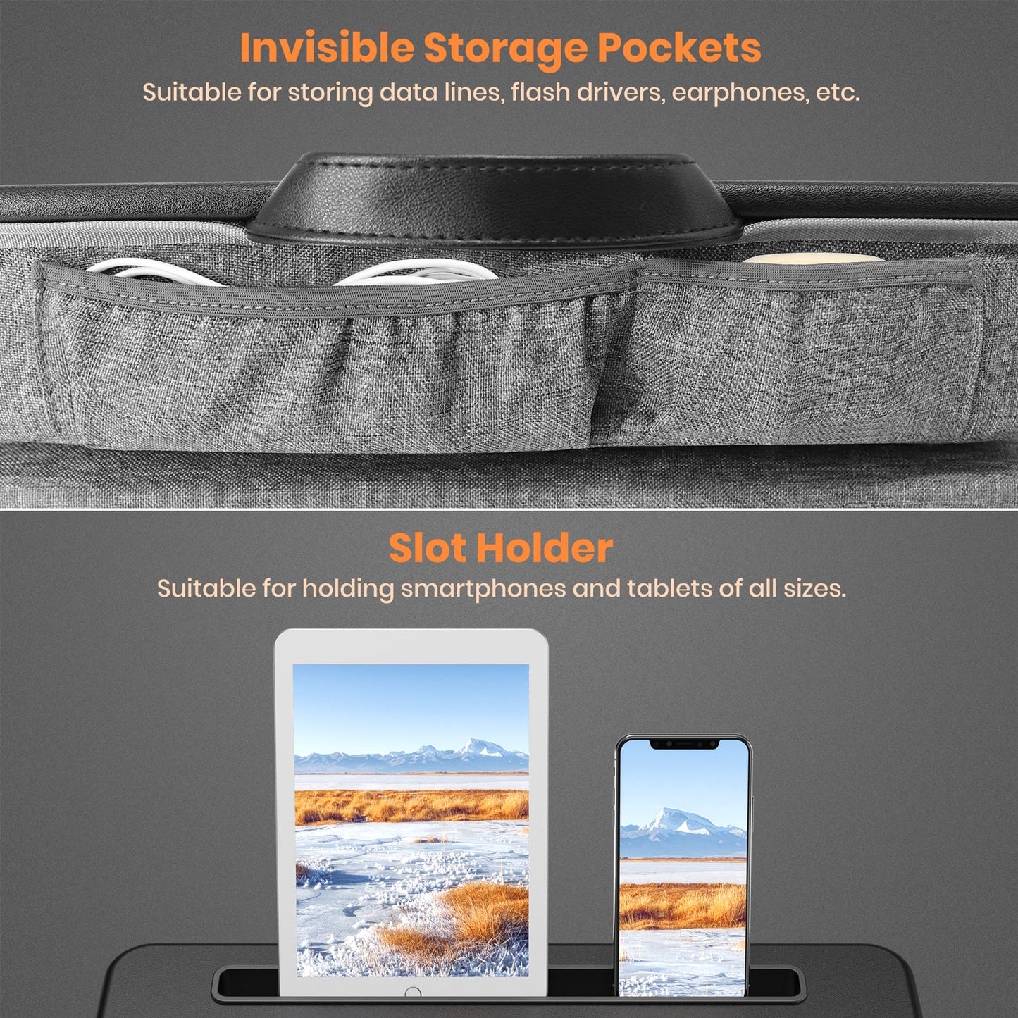 Mono Dsign Portable Lap Desk - Black