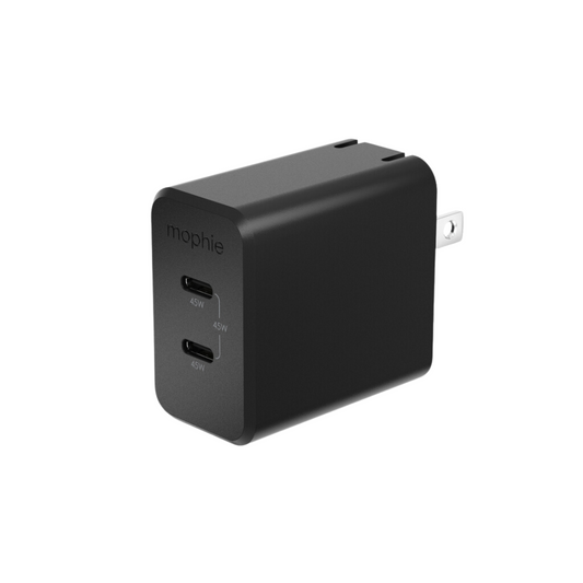 Mophie Essentials 45W Dual USB-C GaN Charger