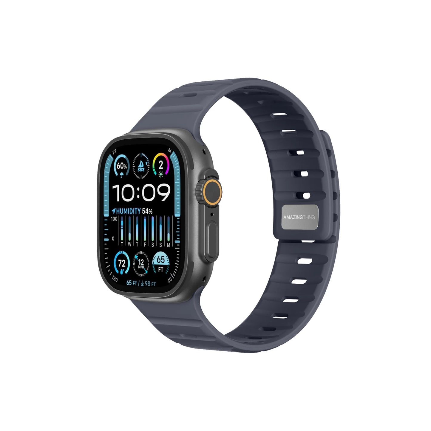 AmazingThing OMNI SilqLock Band for Apple Watch 46/49mm