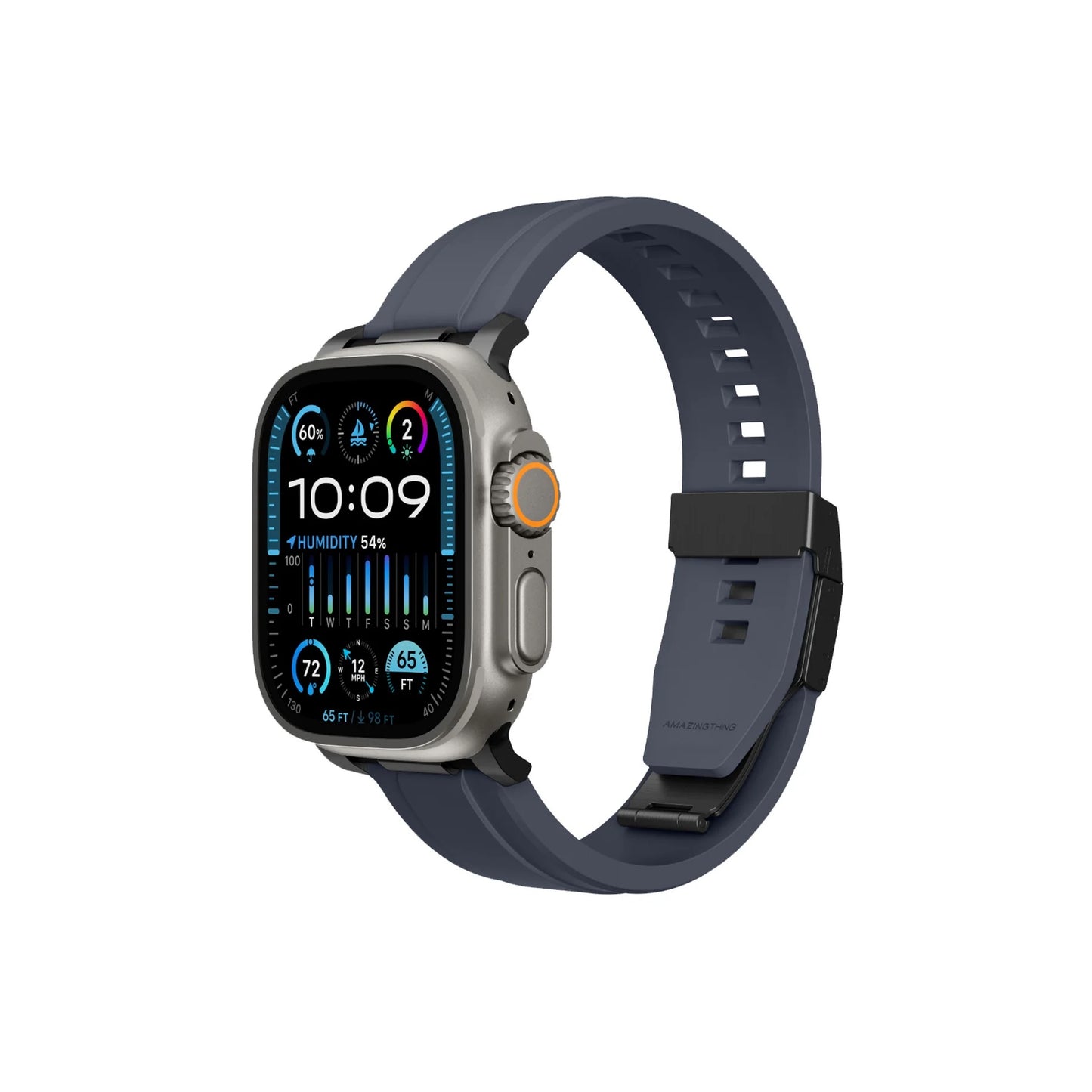 AmazingThing Titan Chrono Band for Apple Watch 46/49mm