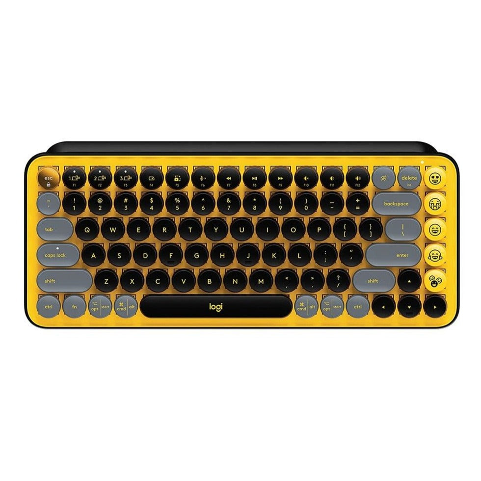 Logitech POP Keys Wireless Mechanical Keyboard with Customizable Emoji Keys