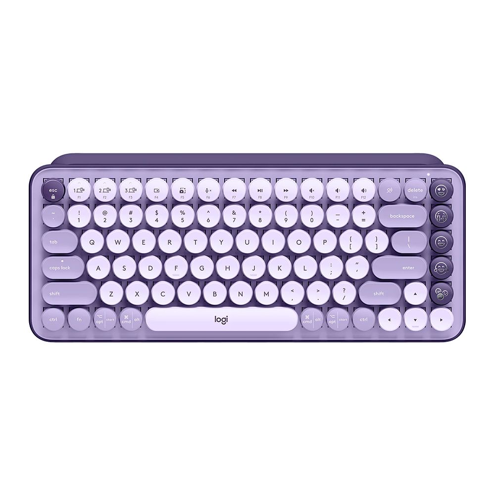 Logitech POP Keys Wireless Mechanical Keyboard with Customizable Emoji Keys