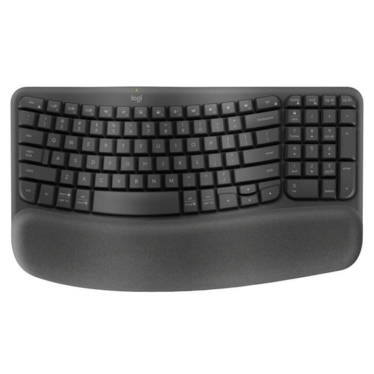 Logitech Wave Keys Ergonomic Wireless Keyboard
