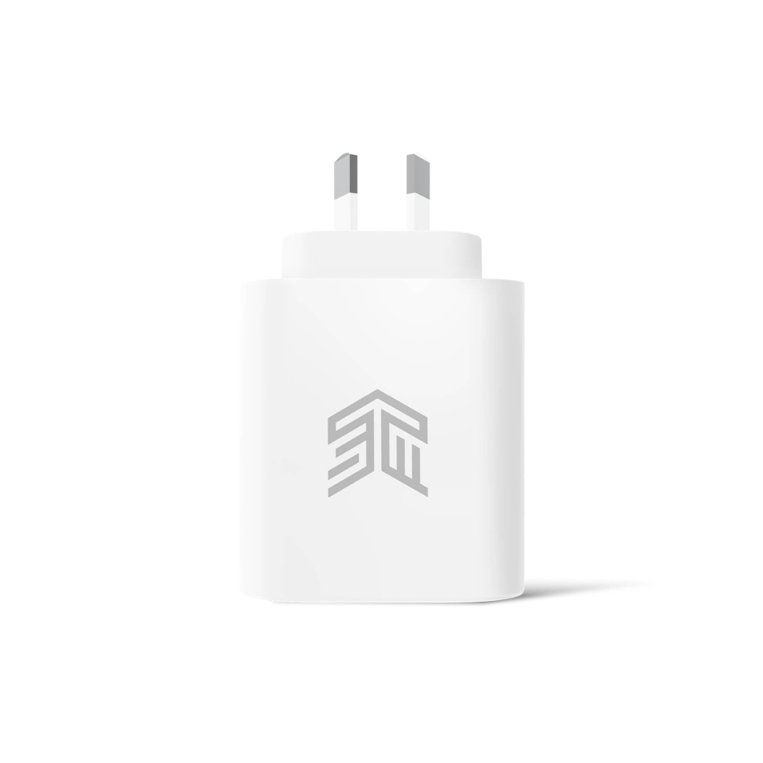 STM Goods 65W Dual Port USB-C and USB-A Power Adapter