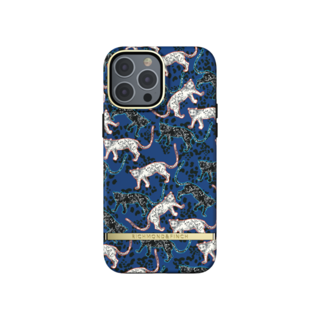 Richmond & Finch Case for iPhone 13 Series - Blue Leopard