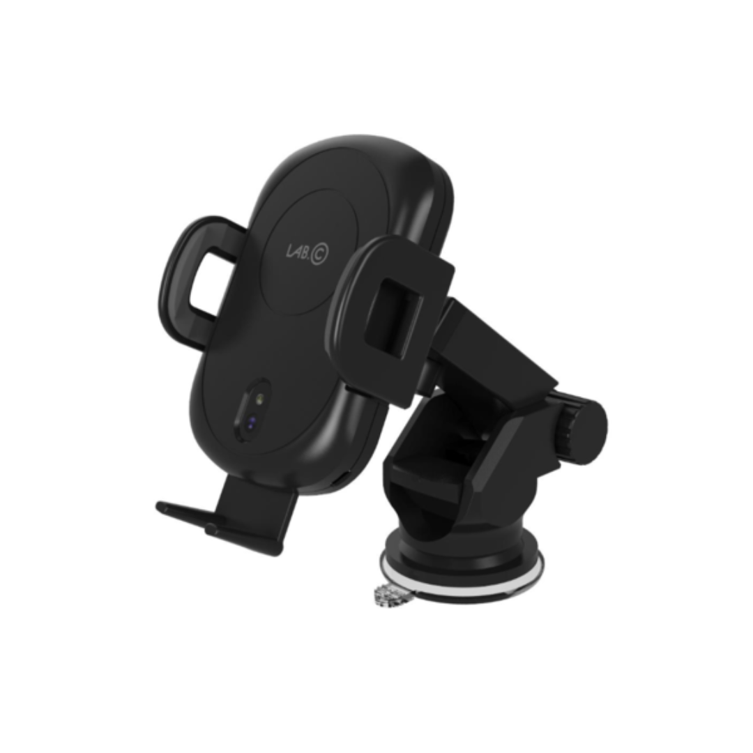 LAB.C Auto Grip Car Mount with Wireless Fast Charger