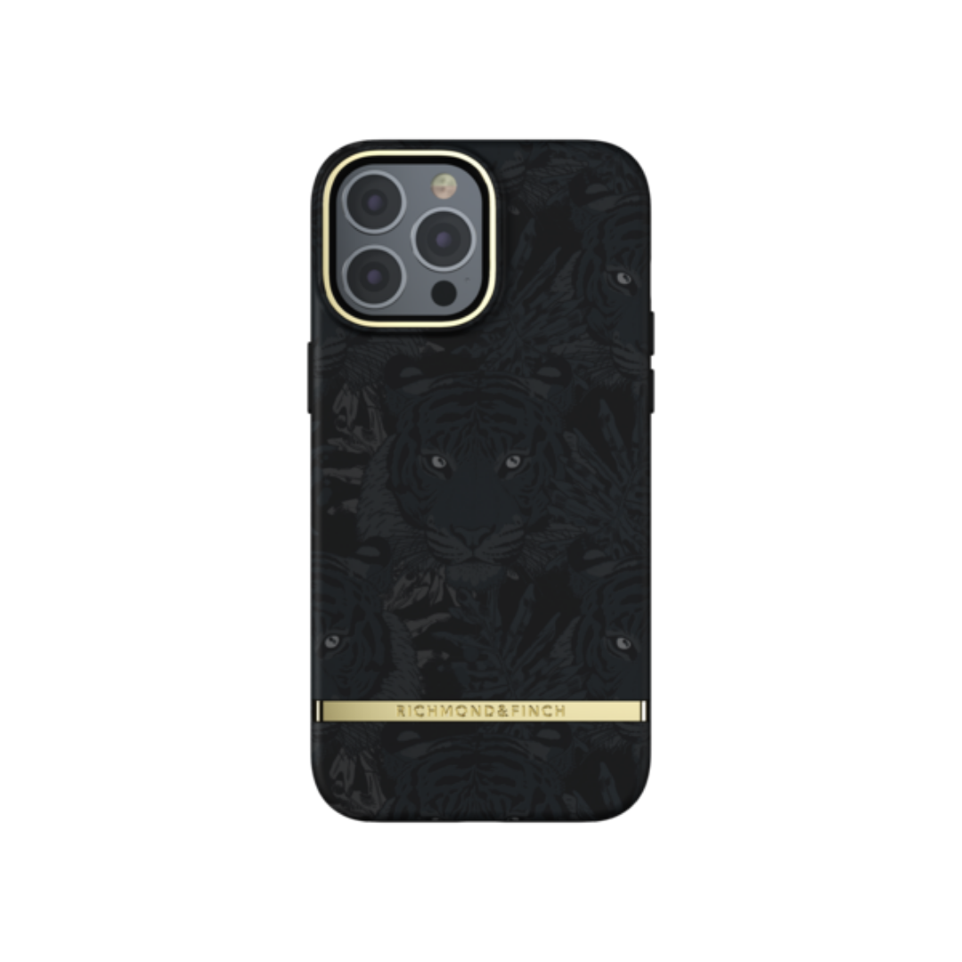 Richmond & Finch Case for iPhone 13 Series - Black Tiger