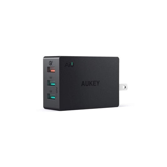 Aukey 3-Port USB Wall Charger with QC 3.0