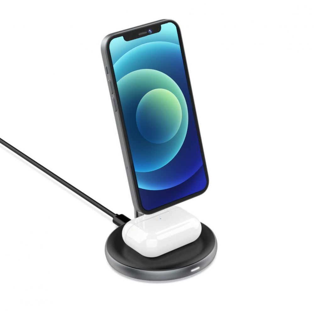 Adam Elements Omnia M2 Magnetic 2-in-1 Wireless Charger