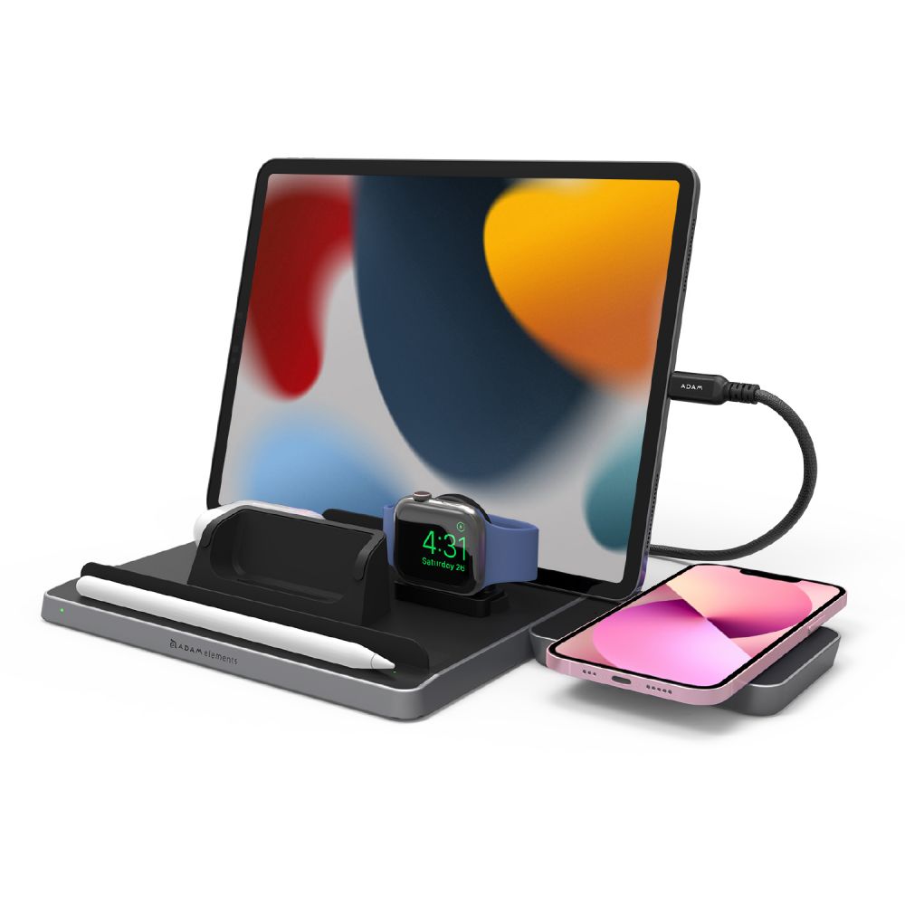 Adam Elements Omnia Q5 5-in-1 Wireless Charging Station